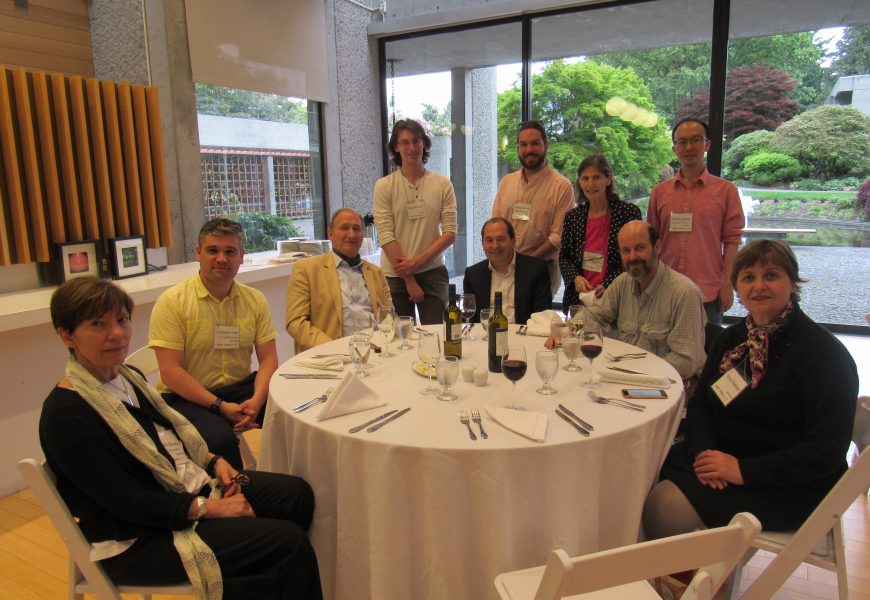 Snapshots from the 2019 Conference at the University of British Columbia Snapshots from the 2019 Conference at the University of British Columbia